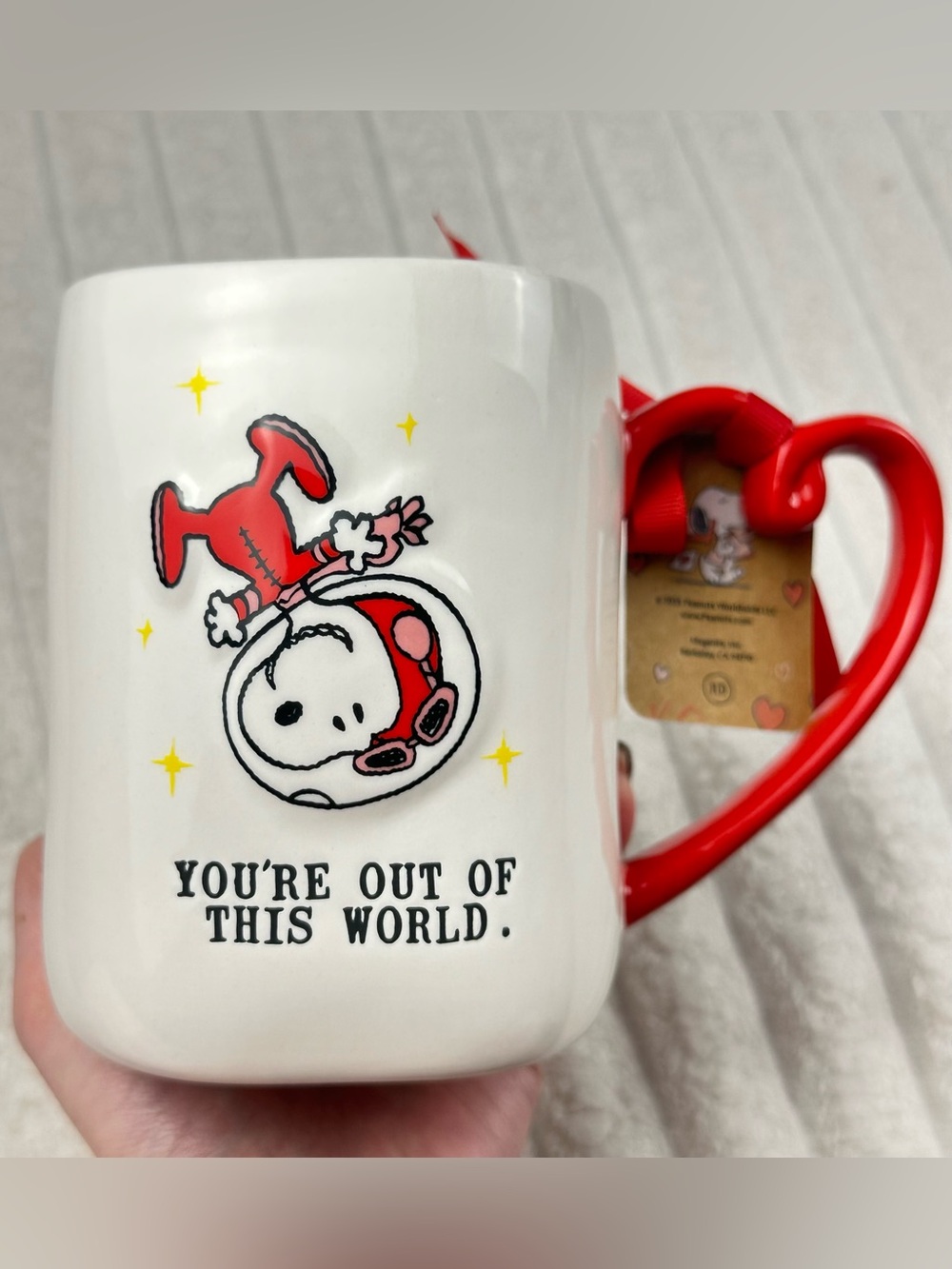 Rae Dunn Peanuts Snoopy Mug